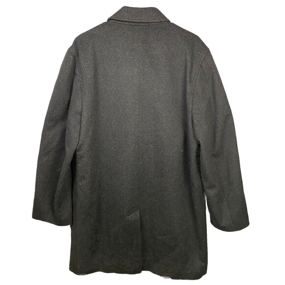 DKNY Mens Darcy Series Wool Cashmere Blend Overcoat Jacket Coat Preppy Old Money - Picture 6 of 10